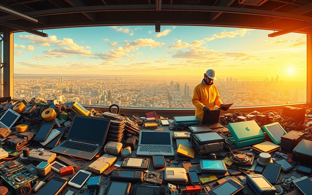 Benefits of e-waste recycling circular economy