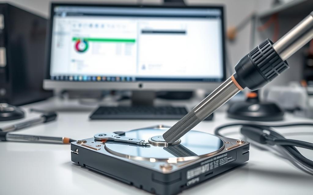 hard drive wiping process